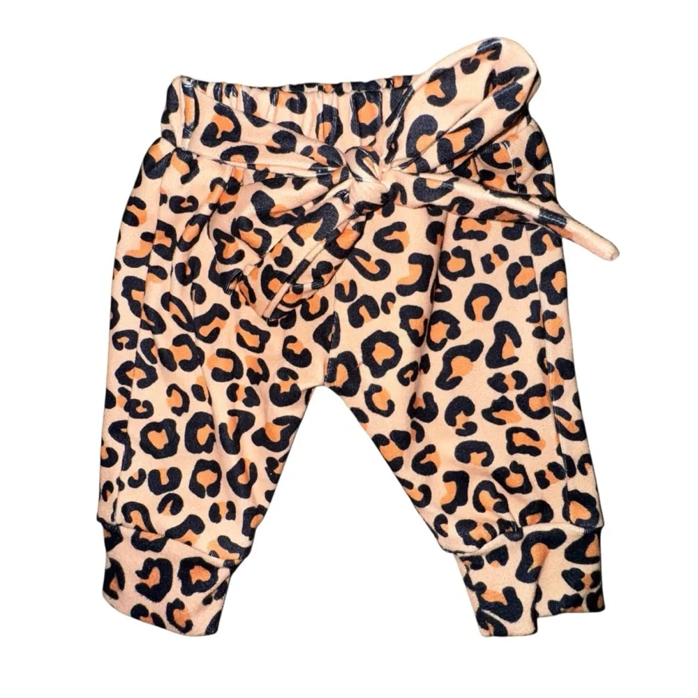 Leopard Print Kids Bottoms - Picture 1 of 7
